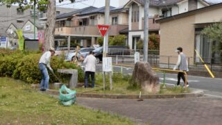 5月の定期清掃で多くの方に参加いただきました