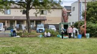 6月の定期清掃を行いました(大盛況)