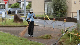 １０月の定期清掃を行いました